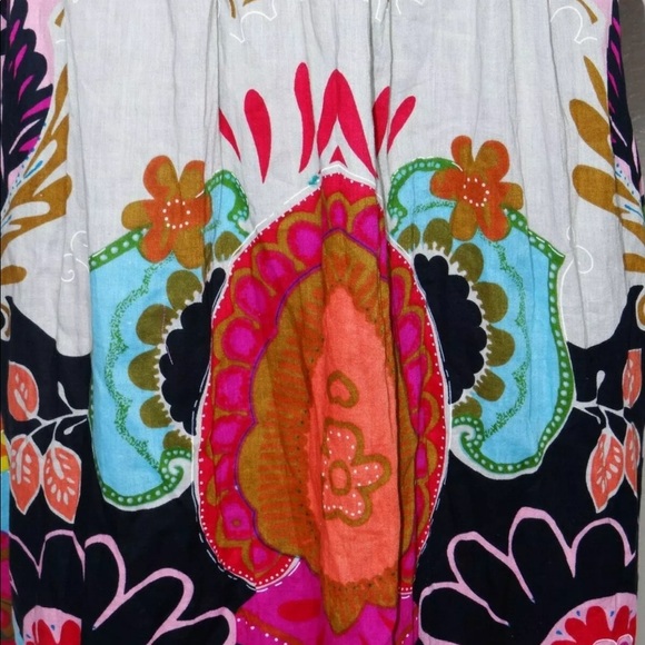 San Francisco Boho Long Dress Large Multicolor - Picture 6 of 8